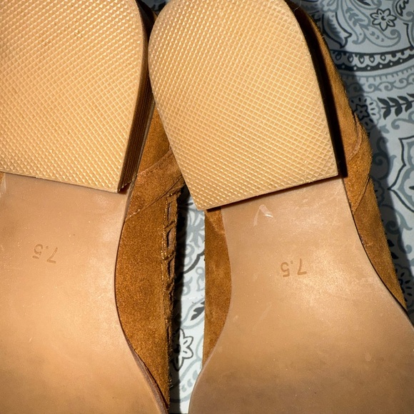 Jeffrey Campbell Brown Suede Taggart Lattice Ankle Boots - Picture 11 of 14